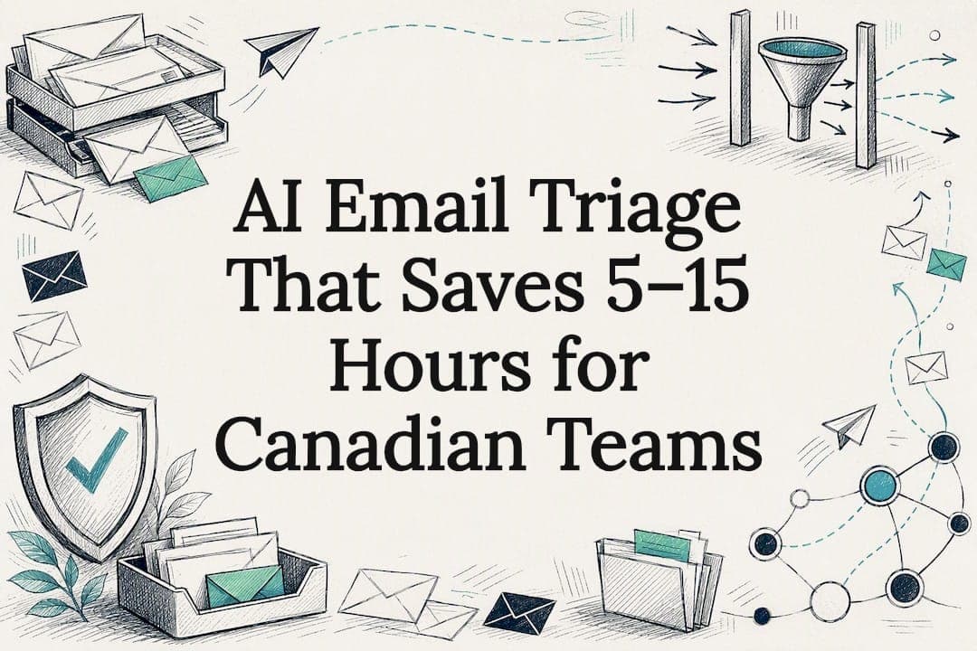 AI Email Triage That Saves 5–15 Hours for Canadian Teams