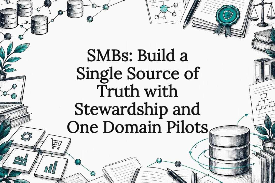 SMBs: Build a Single Source of Truth with Stewardship and One Domain Pilots