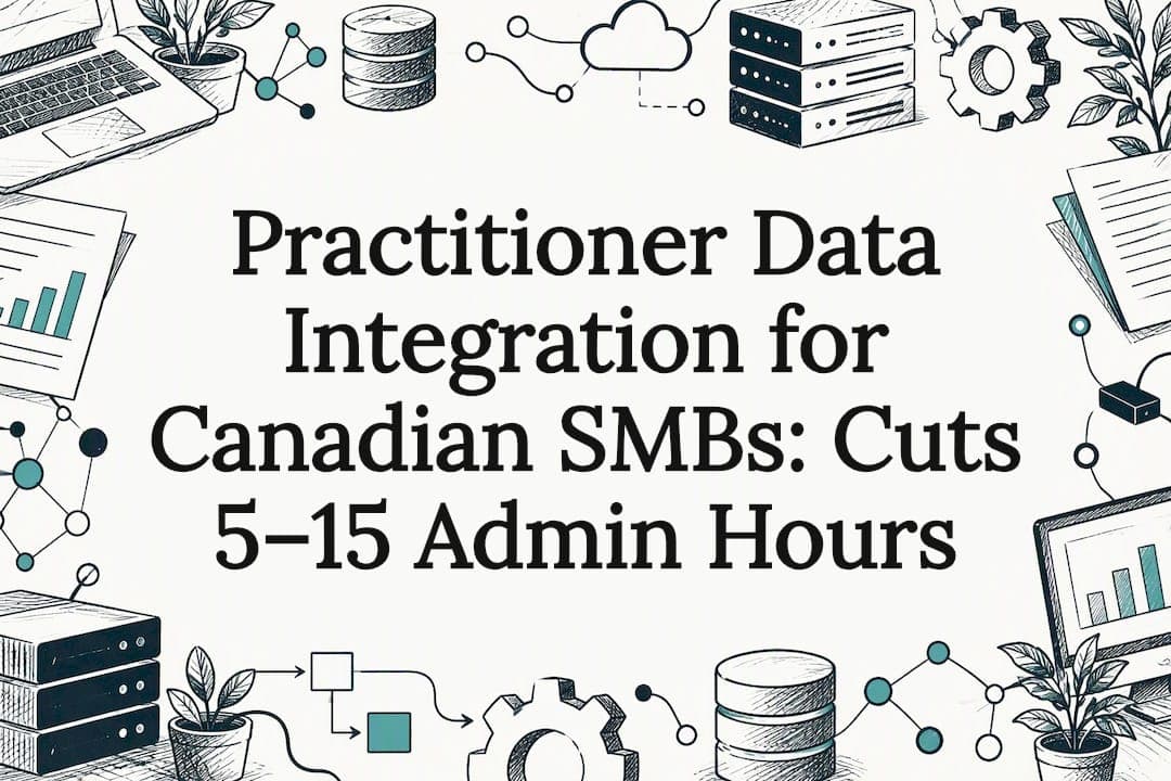 Practitioner Data Integration for Canadian SMBs: Cuts 5–15 Admin Hours