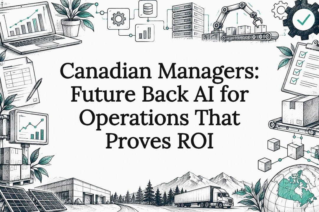 Canadian Managers: Future Back AI for Operations That Proves ROI
