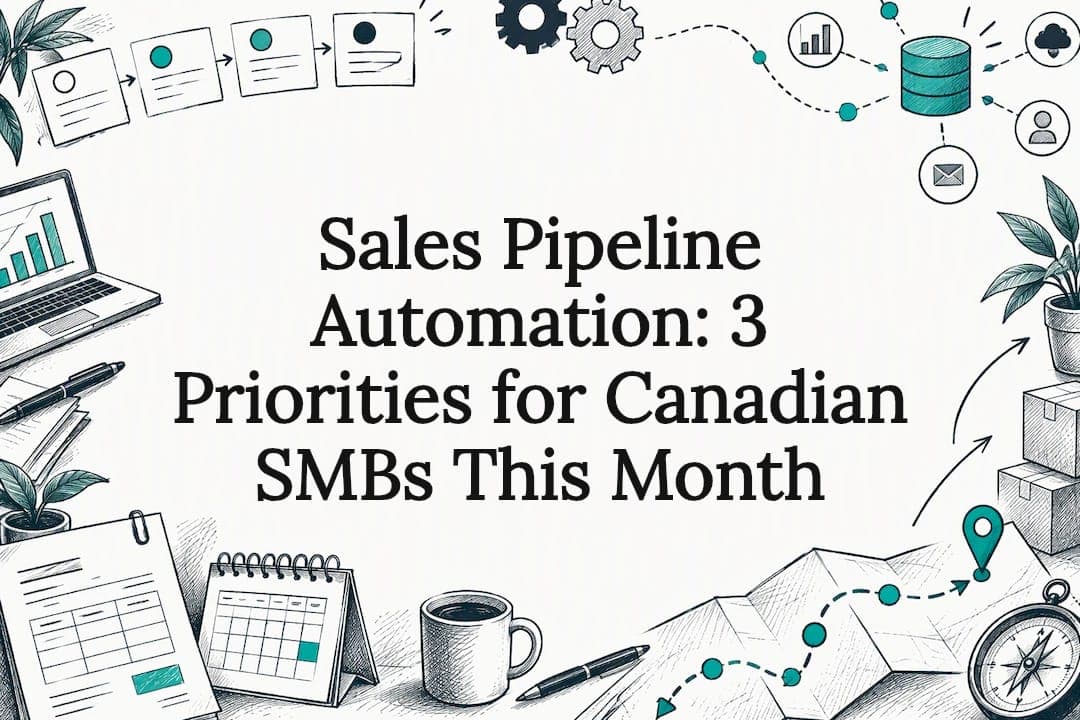 Sales Pipeline Automation: 3 Priorities for Canadian SMBs This Month